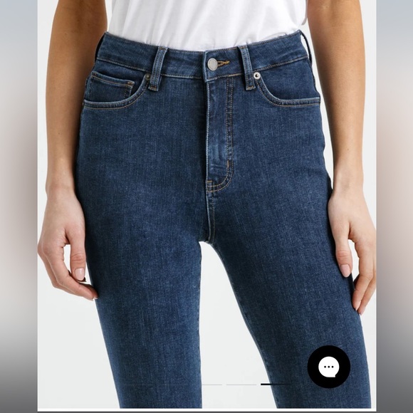 NWT DU/ER four way flex denim high rise skinny jeans - Picture 5 of 8